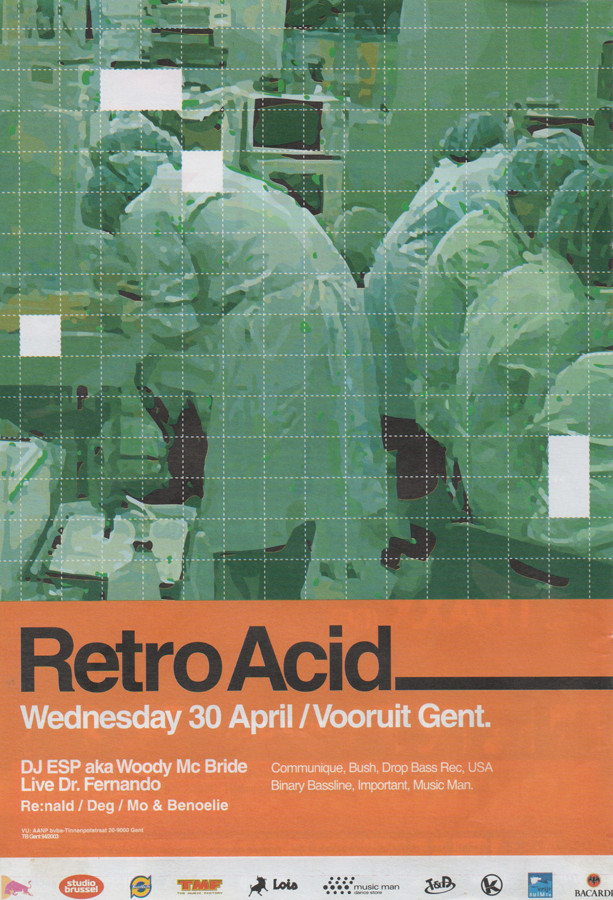 Retro Acid - Wed 30-04-03, Kunstencentrum Viernulvier