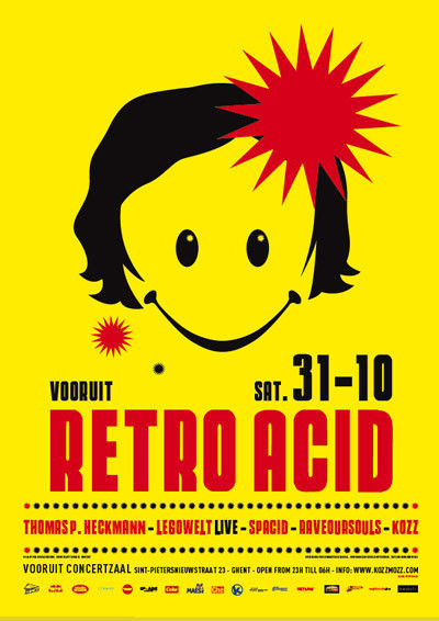 Retro Acid - Sat 31-10-09, Kunstencentrum Viernulvier
